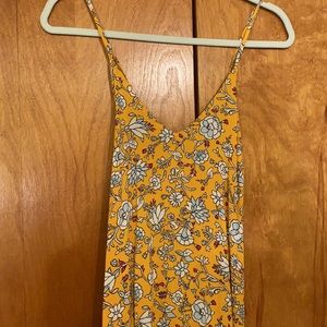 Maxi Yellow Floral Sundress!